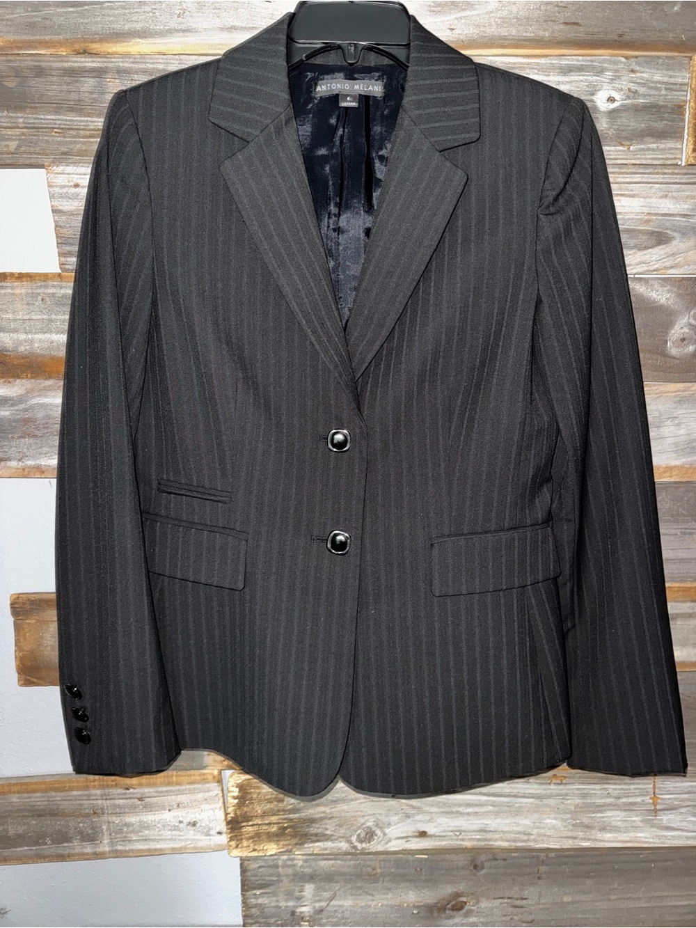 Antonio Melani- women’s blazer- black- size 6